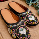 Embroidered Black Ethnic Juttis